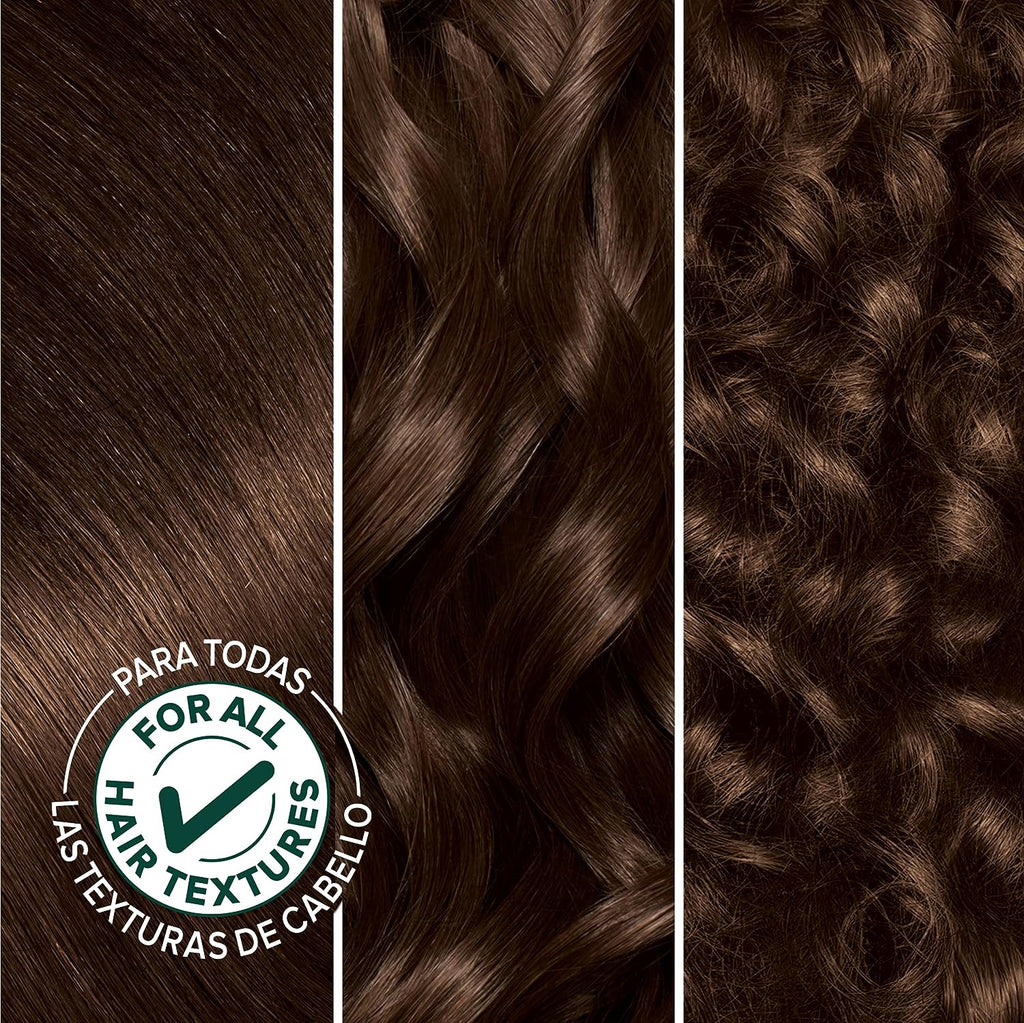 Garnier Hair Color Nutrisse Nourishing Creme, 413 Bronze Brown (Bronze Sugar) Permanent Hair Dye, 1 Count (Packaging May Vary)