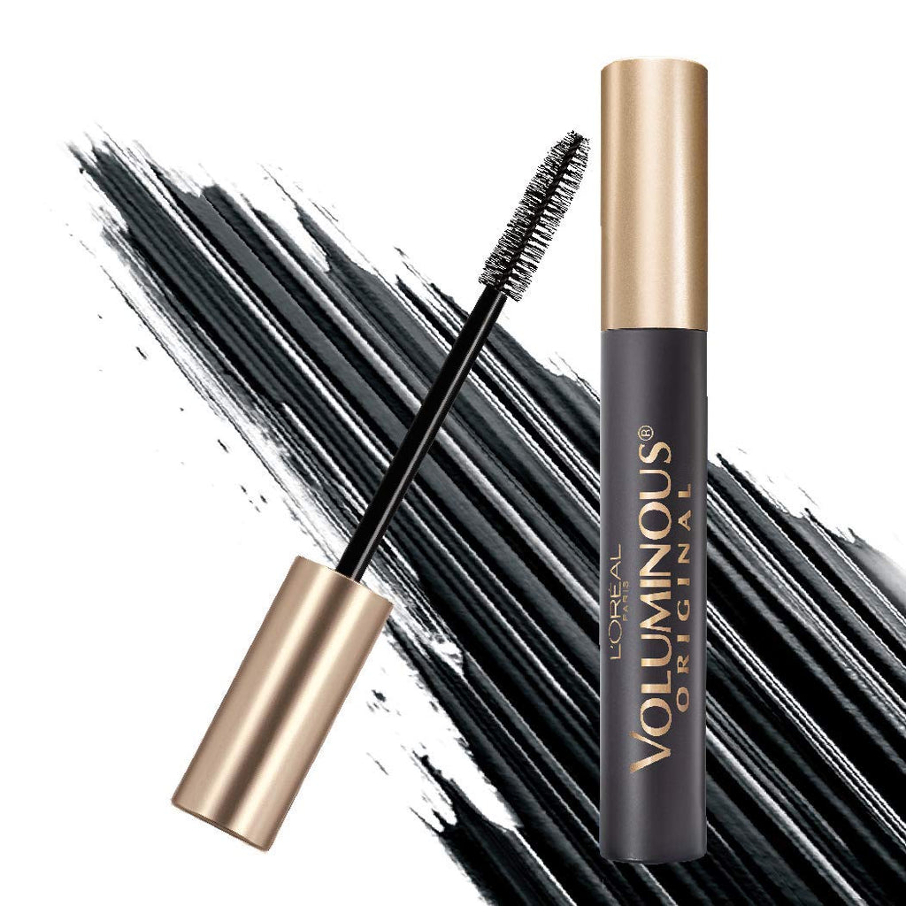 L'Oreal Paris Voluminous Original Waterproof Mascara, Black, 2 count