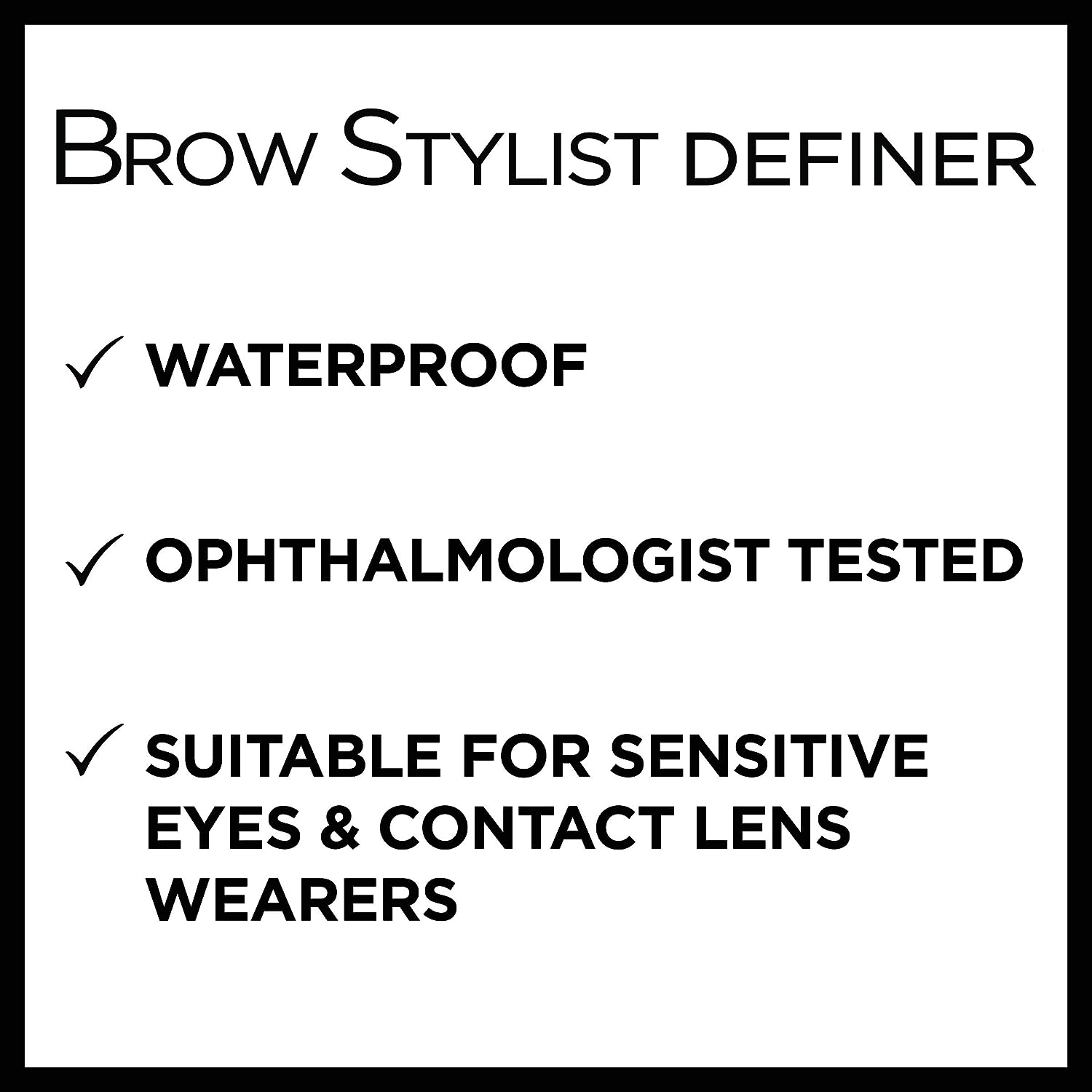 L’Oréal Paris Makeup Brow Stylist Definer Waterproof Eyebrow Pencil, Ultra-Fine Mechanical Pencil, Draws Tiny Brow Hairs and Fills in Sparse Areas and Gaps, Dark Brunette, 0.11 Ounce (Pack of 2)