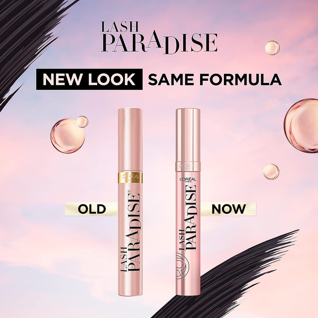 L'Oreal Paris Voluminous Makeup Lash Paradise Mascara, Black Brown, 0.25 Fl Oz (Pack of 1) Packaging May Vary