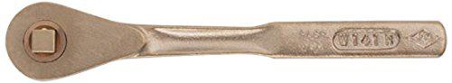 Ampco Safety Tools W-142R Wrench, Ratchet, Non-Sparking, Non-Magnetic, Corrosion Resistant, 3/8" Drive