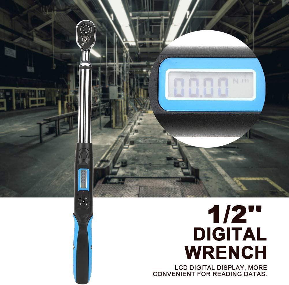 HAND TOOLS Spanners Wrenches Digital Torsion Wrench, 135N.m 1/2''  Steel Digital High Accuracy Torsion Bidirectional Ratchet Head Electronic Wrench Hand Tools wrenches set