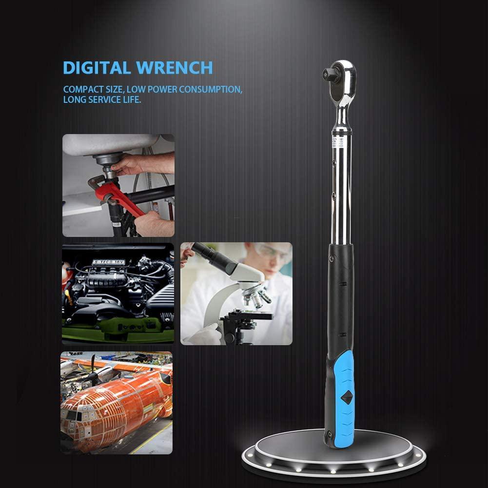 HAND TOOLS Spanners Wrenches Digital Torsion Wrench, 135N.m 1/2''  Steel Digital High Accuracy Torsion Bidirectional Ratchet Head Electronic Wrench Hand Tools wrenches set