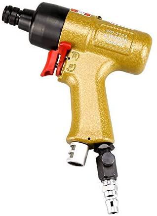 WEI-LUONG Tools High Strength Pneumatic Air Batch,Pneumatic Screwdriver Industrial Grade Hand Tool Multifunction and Ergonomic Screwdriver Set