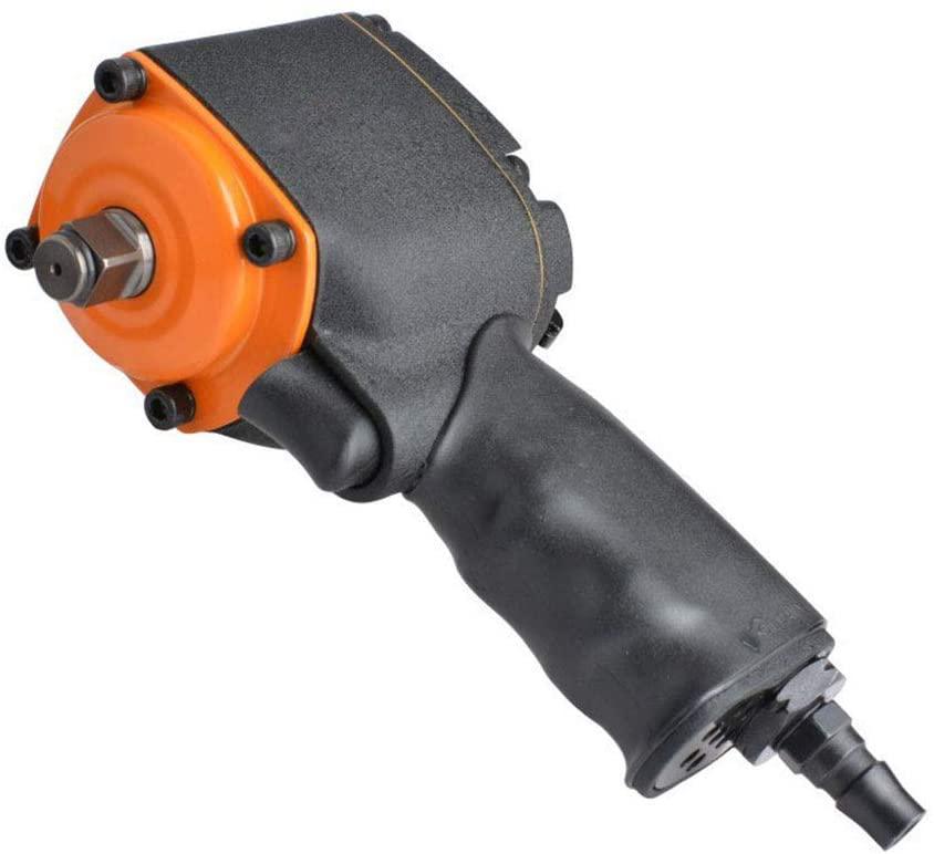 Sturdy Portable Practica Pneumatic Short-axis Pneumatic Wrench, 1/2 Inch Wind Wrench, 550Nm Reversing Small Wind Hand Tools Industrial Safety