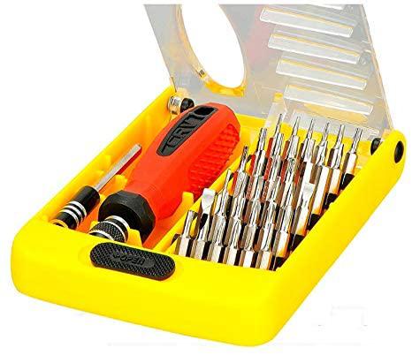 Screwdriver 20set JK-6088 38 in 1 electric Magnetic Screwdriver Kit hand tool with Occus bits for  samsung laptop mobile phone