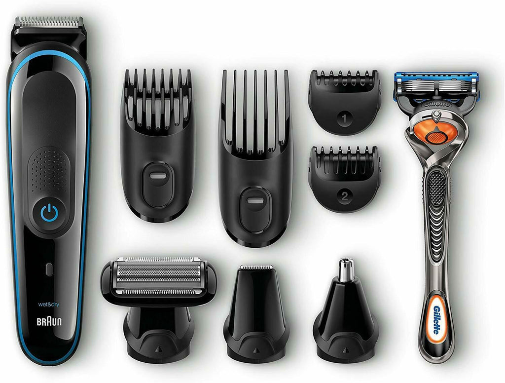 Braun 9 on 1 MGK3085 Cuts Beards Mens all on 1 Blades Sharp 13 Fittings