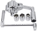 ZXY-NAN Multiplier Spanner Torque Wrench Lug Nut Remover 1/2 Drive Socket Nut Puller Repair Tools Universal Hand Tools