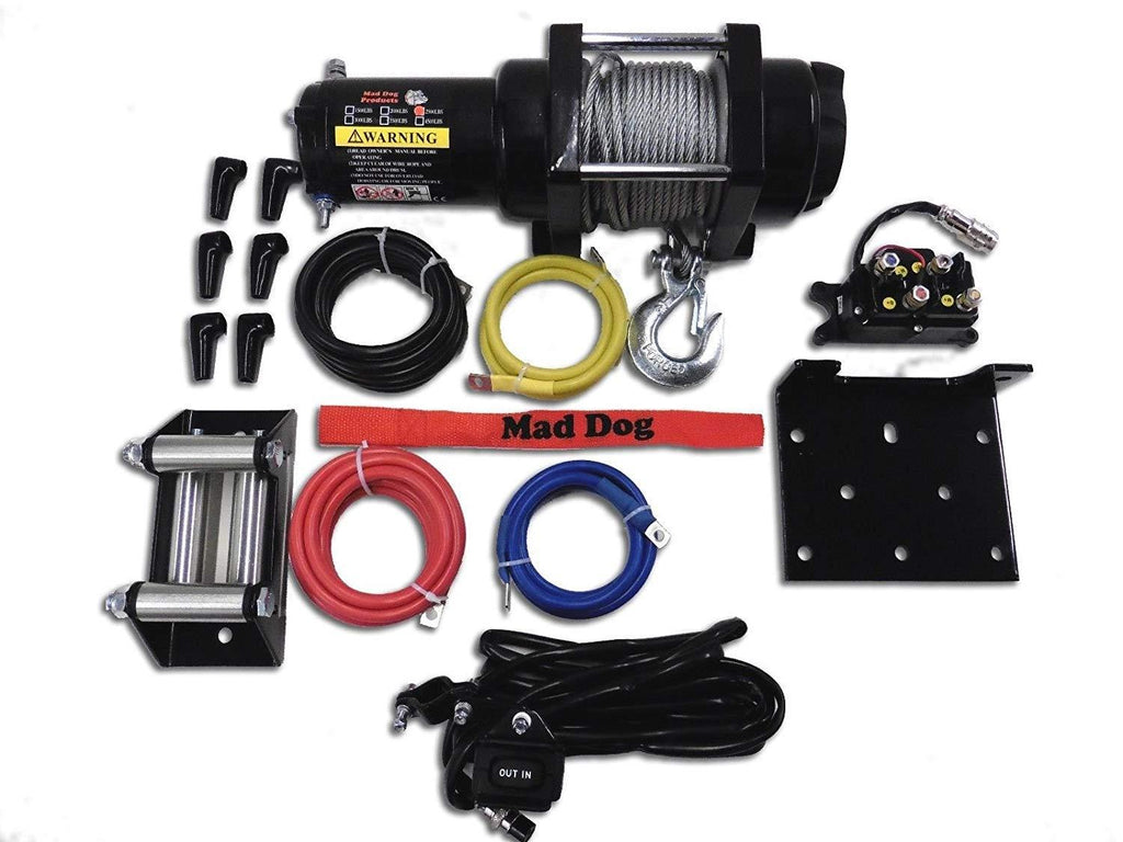 Mad Dog 3500lb Winch Mount Combo Polaris Sportsman ETX ('15-16)