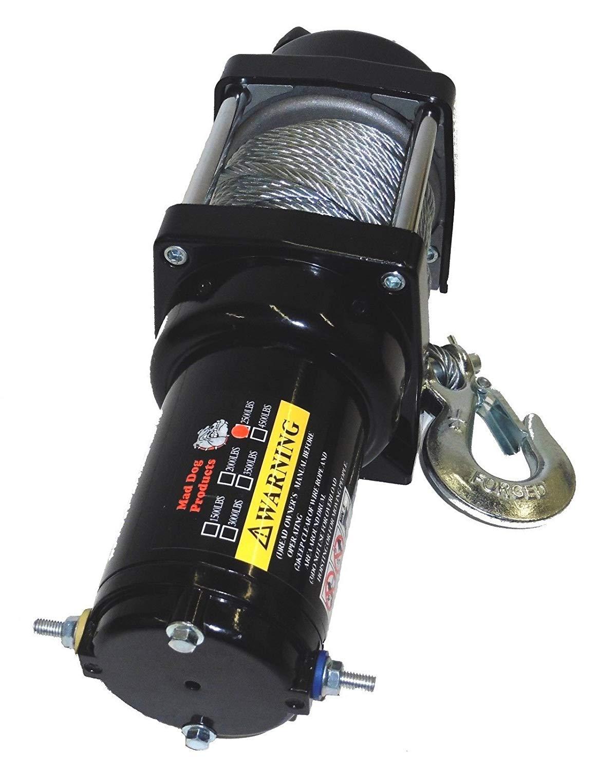 Mad Dog 3500lb Winch Mount Combo Yamaha Grizzly 700 4x4 Kodiak 700 4x4 ('16-18)