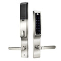 Assure Lock for Andersen Patio Doors Satin Nickel No Cylinder Deadbolt with Wi-Fi and Touchscreen Keypad