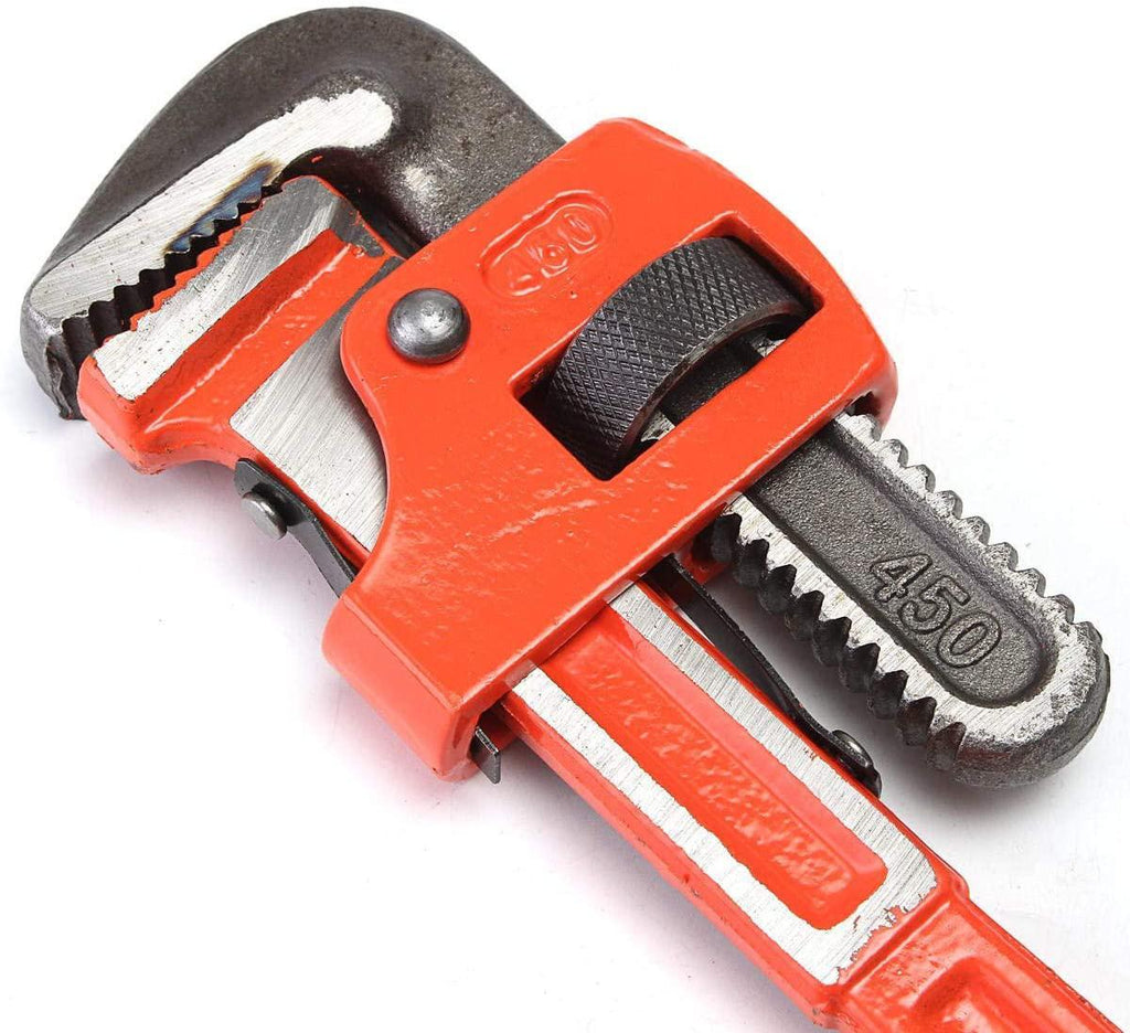 GUONING-L Tools 3Pcs Heavy Duty Pipe Wrench Adjustable Set 14inch 18inch 24inch Monkey Soft Grip Universal Hand Tools Wire Stripping