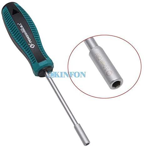 Screwdriver DHL 10Set15PCS 3-14mm Metal Socket Driver Hex Nut Key Wrench Screwdriver Nutdriver Hand Tool