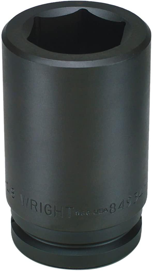 Wright Tool 849-75MM 75MM 1-1/2-Inch Drive 6 Point Deep Metric Impact Socket