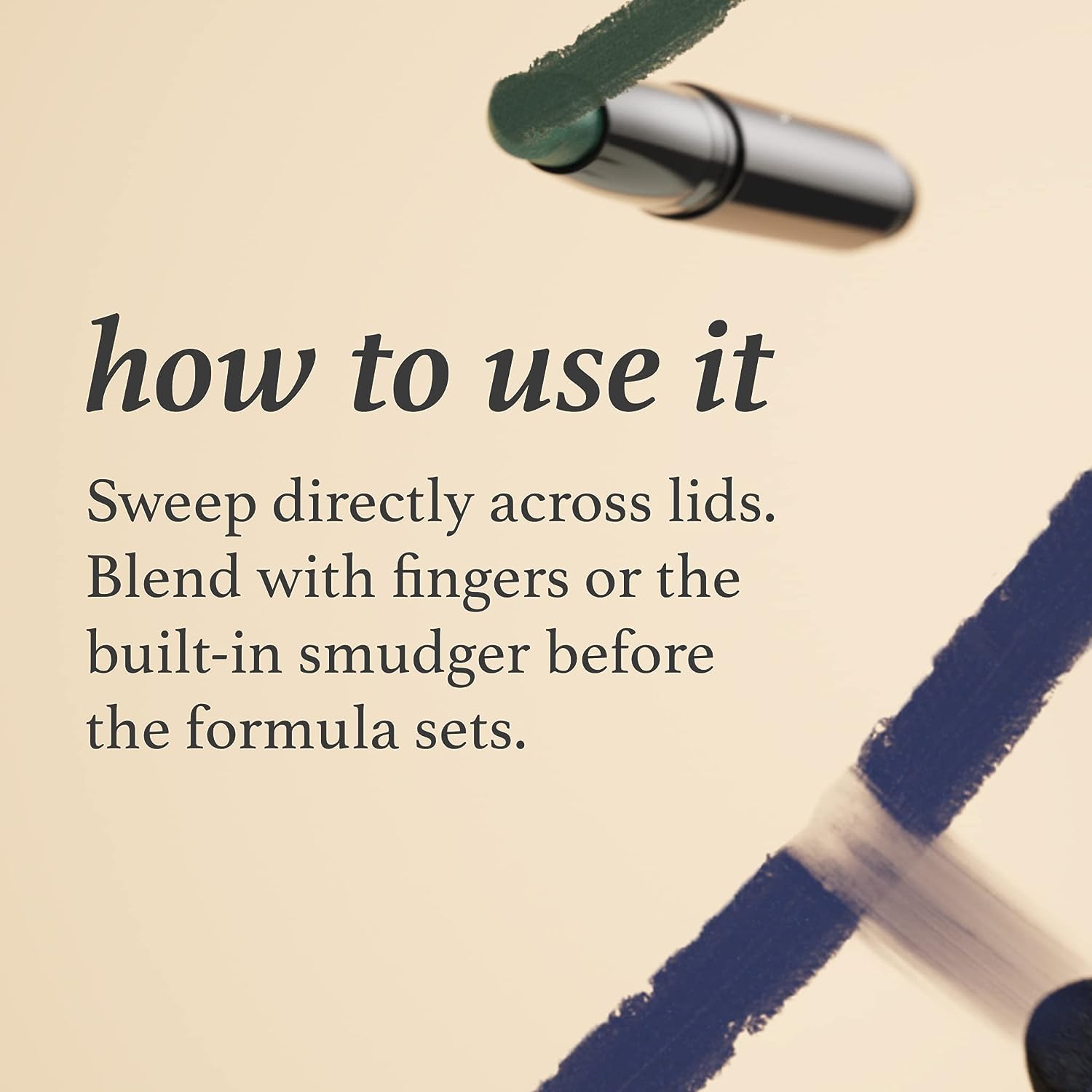 Julep Eyeshadow 101 Crème to Powder Waterproof Eyeshadow Stick, Caramel Matte