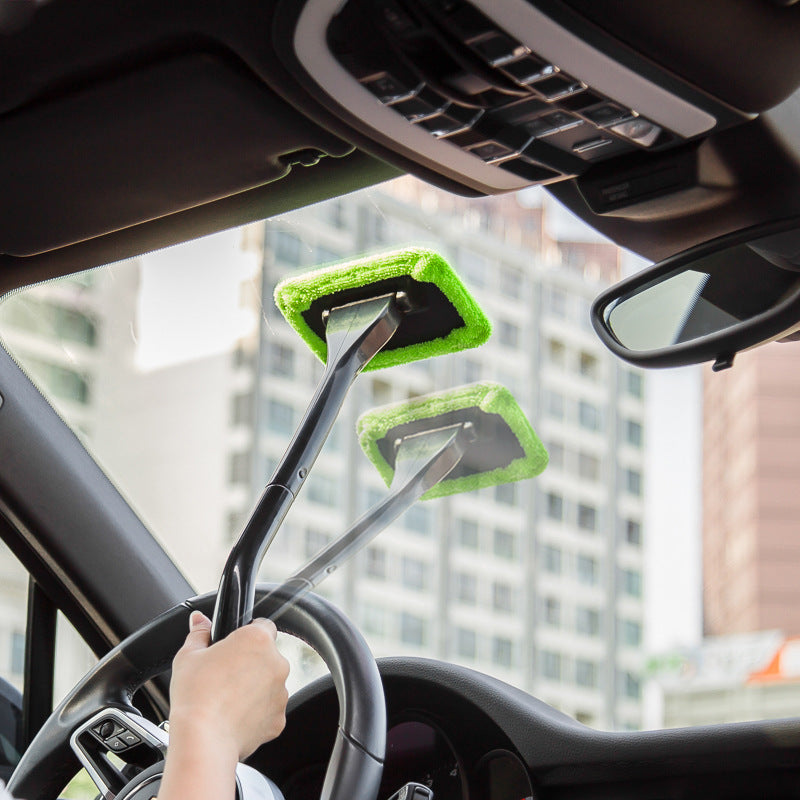 Effortlessly Clean Your Car Windows With This Windshield Cleaner Brush Kit!