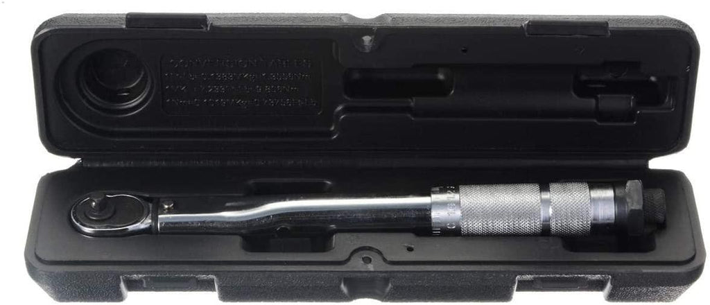 Sturdy Hand Tools 1/4 5-25NM Torque Wrench Adjustable Torque Wrench Hand Spanner for Repairing Tool Safety