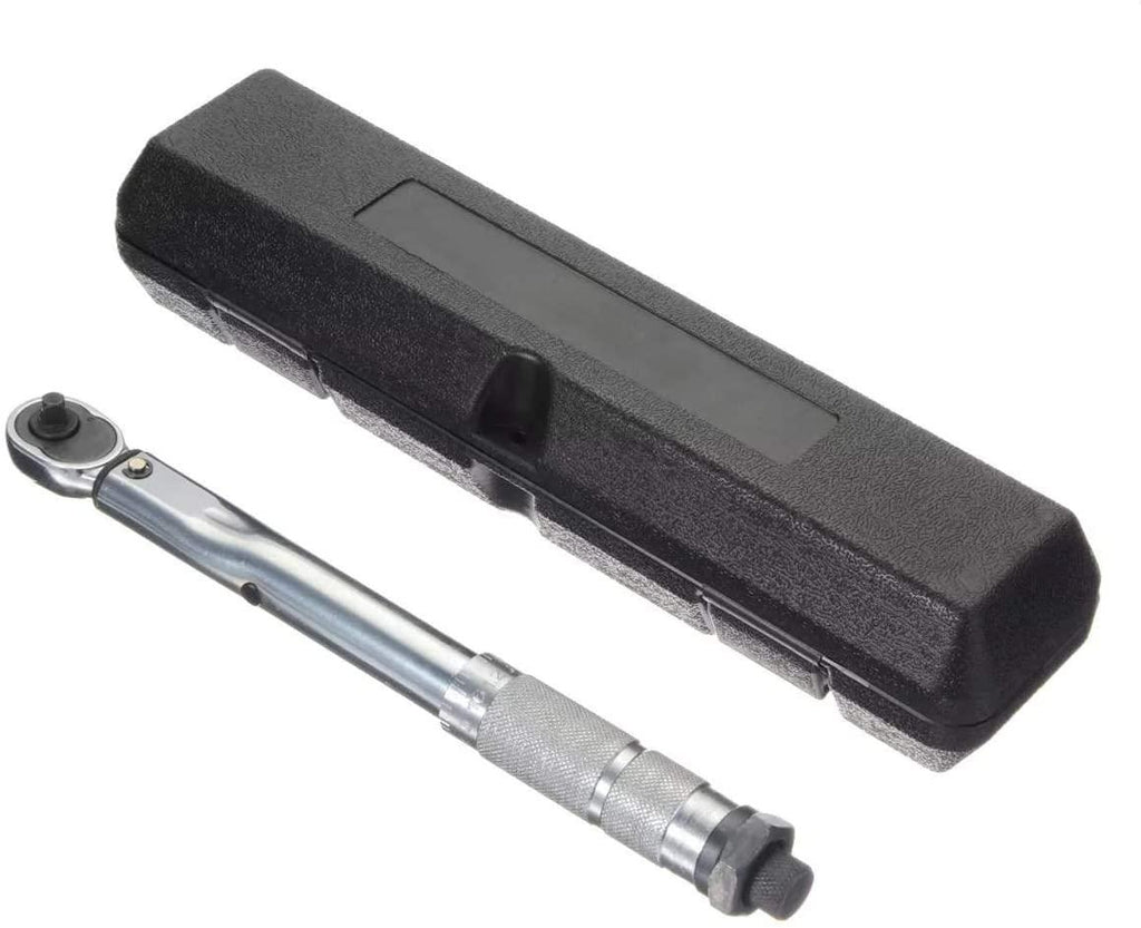 Sturdy Repair Wrench 1/4 5-25NM Torque Wrench Adjustable Torque Wrench Hand Spanner for Repairing Tool Safety