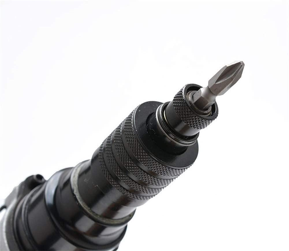 YEZIL Portable Pneumatic Product Pneumatic Screwdriver, Preset Torque Screwdriver, Positive and Negative Wind Batch Hand Tools Industrial