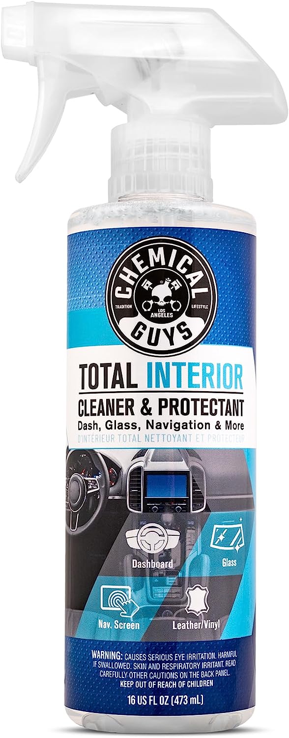 Chemical Guys SPI220 Total Interior Cleaner and Protectant, Safe for Cars, Trucks, SUVs, Jeeps, Motorcycles, RVs &amp; More, 128 fl oz (1 Gallon)