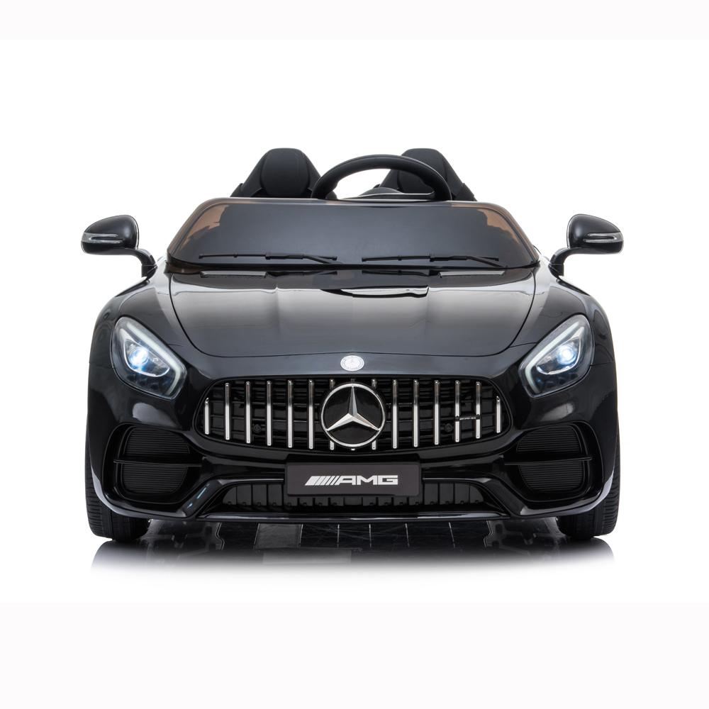 Kids Ride On Car Mercedes-Benz AMG GT Dual Drive Electric Cars for Kids Motorized Vehicles Remote Control Toy Car with 2 Seater, -in LED Lights, Music, Horn Christmas Birthday Gift for Children