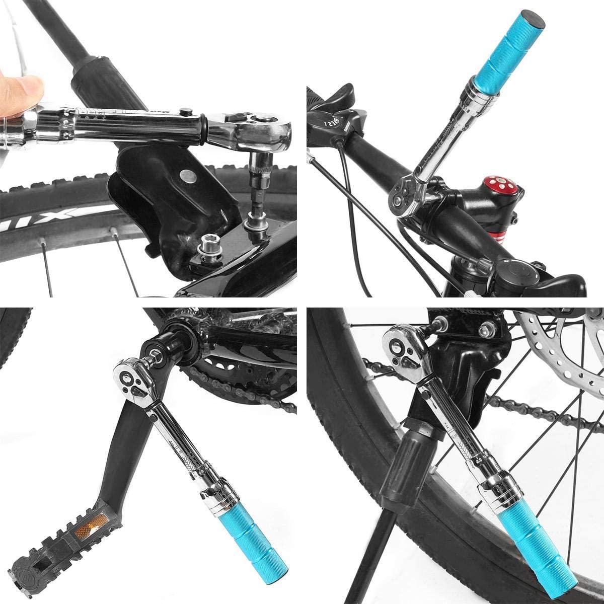 Peixiang Relaxed 2-14NM 1/4 Inch Bits-Alloy Steel Bicycle Drive Torque Wrench Key Tools Wrenche Socket Set Household Universal Hand Tools Decorative