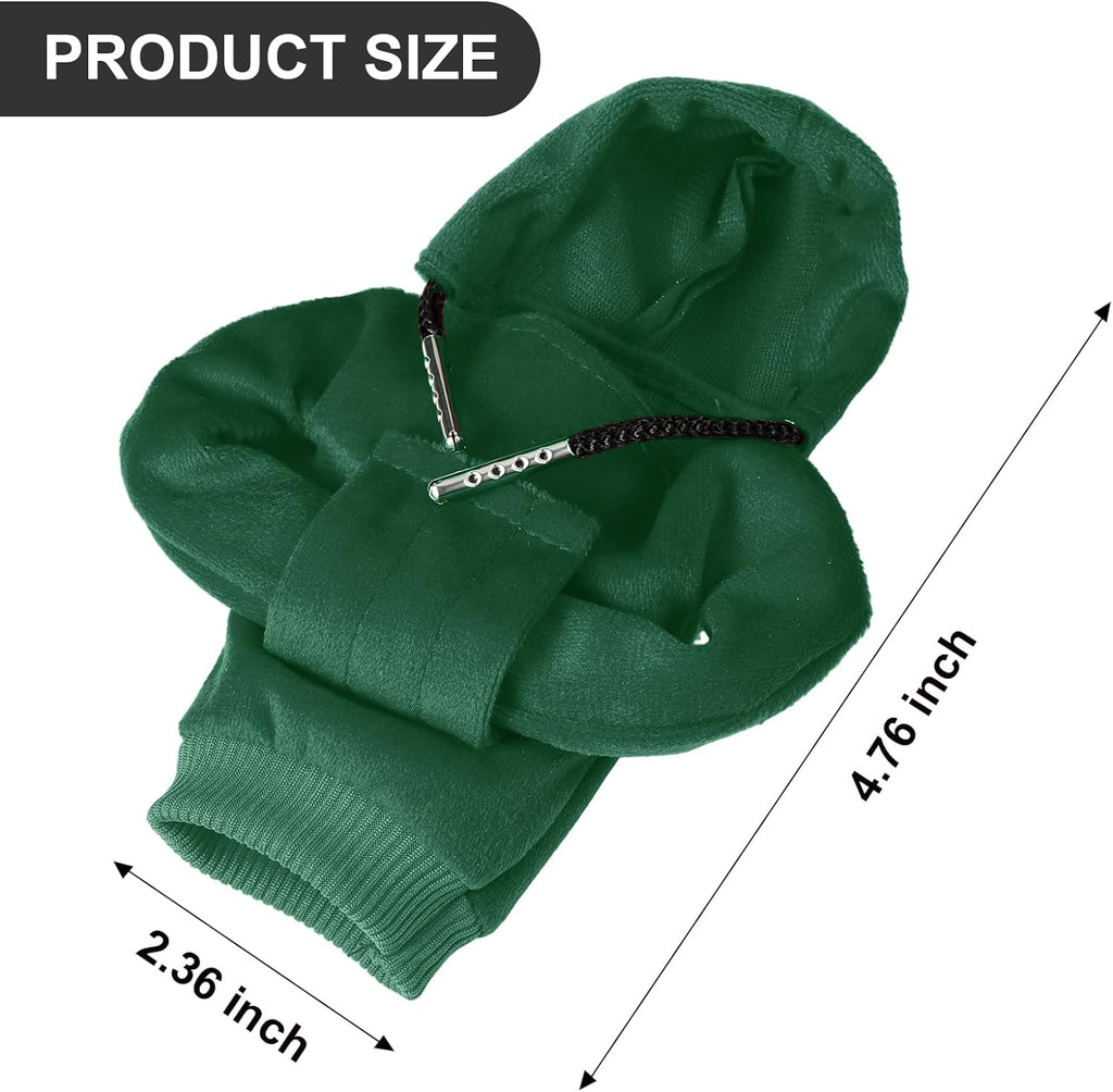 ZHSMS Gear Shift Cover, Universal Shift Knob Cover, Funny Sweater Hoodie for Gearshift, 4.7 Inch Car Shifter Stick Protector Decoration(Army Green Khaki)