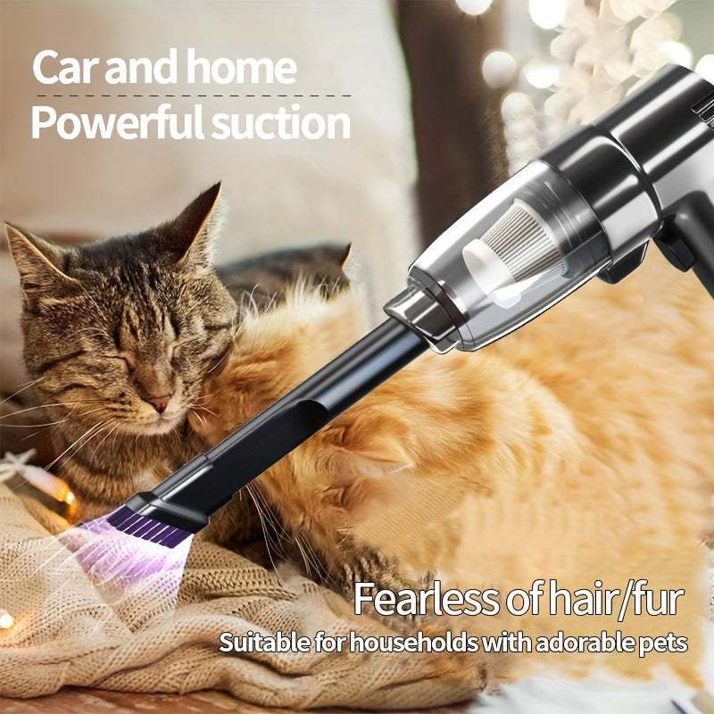 Car Mounted Vacuum Cleaner, Super Strong, High-power, High Suction, Dry And Wet Dual-purpose Sedan, Small, Mini, Handheld, Multifunctional, Portable