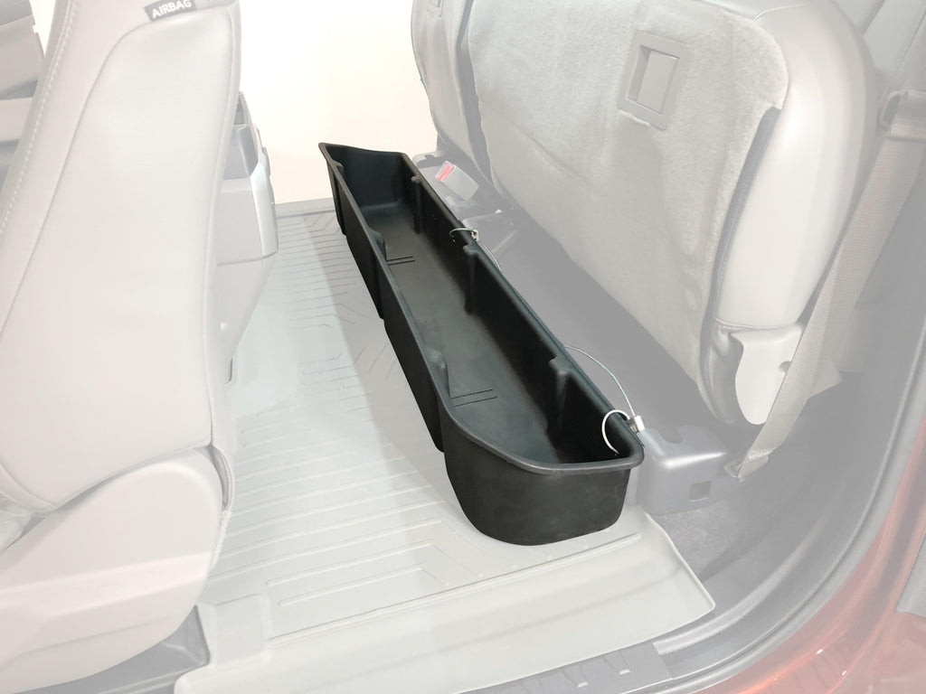 Red Hound Auto 3 Under Seat StoraBox Compatible with Ford F-150 Super Cab (2015-2019), F-250 F-350 F-450 F-550 Super Duty SuperDuty (2017-2019) SuperCab Only Underseat System Set of 3