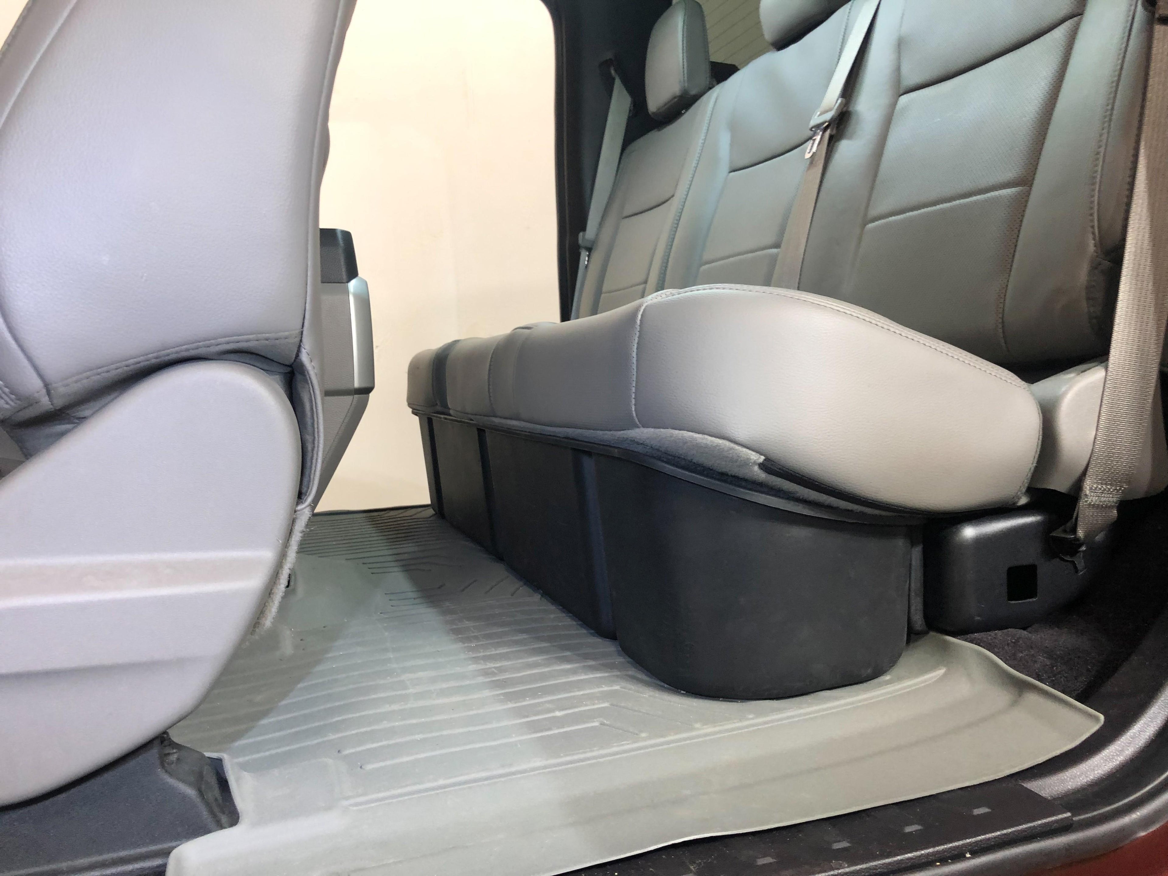 Red Hound Auto 3 Under Seat StoraBox Compatible with Ford F-150 Super Cab (2015-2019), F-250 F-350 F-450 F-550 Super Duty SuperDuty (2017-2019) SuperCab Only Underseat System Set of 3