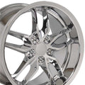 18 x 10.5 in. Wheel ,  for Chevrolet Corvette Deep Dish
