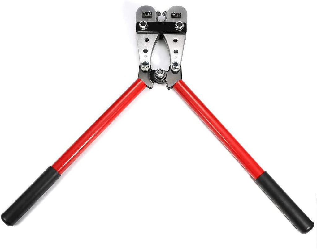 LIANGANAN Tools Pliers 8-4/0 Crimping Tool 10-120mm Cable Battery Rotatable Lug Crimper Heavy Crimp Terminals Y.O Terminal Multifunction tool Hand Tools