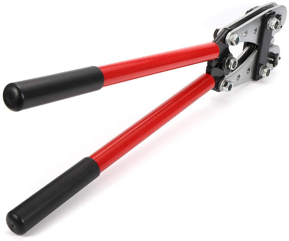 LIANGANAN Tools Pliers 8-4/0 Crimping Tool 10-120mm Cable Battery Rotatable Lug Crimper Heavy Crimp Terminals Y.O Terminal Multifunction tool Hand Tools