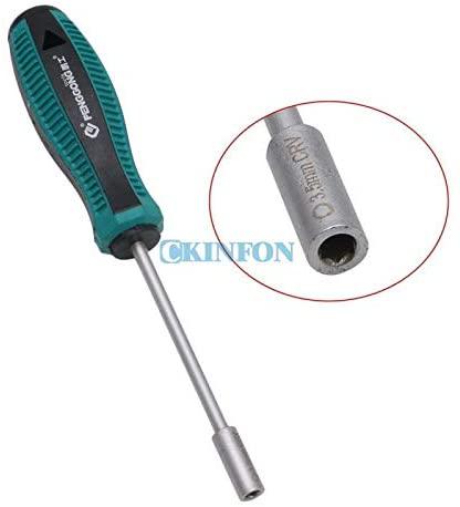 Screwdriver DHL 5Set15PCS 3-14mm Metal Socket Driver Hex Nut Key Wrench Screwdriver Nutdriver Hand Tool