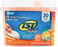 Camco TST MAX RV Toilet Treatment Drop-INs | Control Unwanted Odors and Break Down Waste | Septic Tank Safe | Orange Scent | (41183)