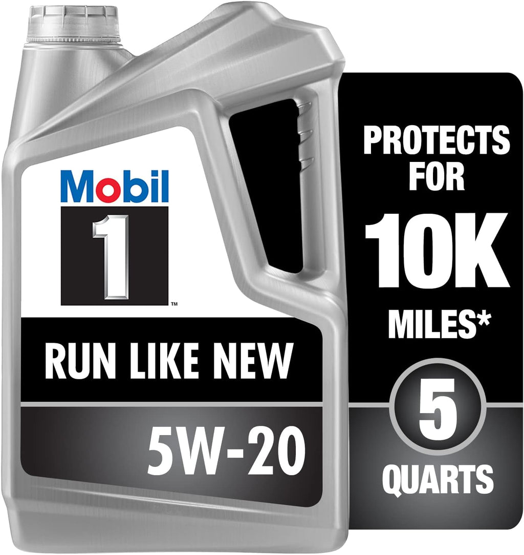 Mobil 1 Advanced Full Synthetic Motor Oil 5W-20, 5 Quart