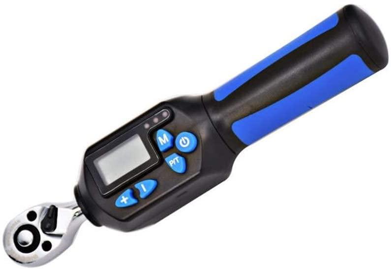 No branded Mini Digtal Torque Wrench Electronic 1/4DR 1.5-100nm Torque Wrench Measuring Hand Tools Household Tool Home Tool (Size : 2)