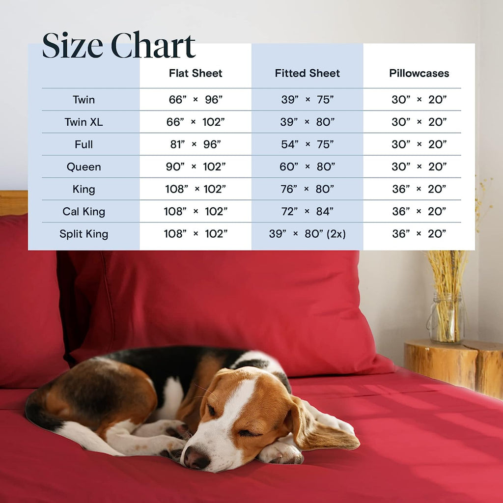LuxClub Twin XL Sheets Set - Soft Twin Bed Sheets for Boys and Girls, 4 PC Deep Pockets 18" Eco Friendly Wrinkle Free Kids Fitted Sheets Machine Washable Hotel Bedding Silky Soft - Red Twin XL
