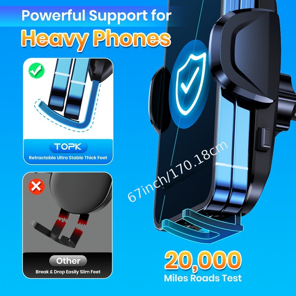 Big Phones &amp; Thick Cases? No Problem! Car Air Vent Phone Mount - The Ultimate Hands-Cell Phone Holder!
