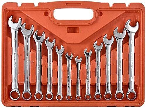 ZSEFV Hand Tools 61 pcs/Set Socket Wrench Set Spanner Car Machine Repair Service Tools Kit with Heavy Duty Ratchet Hand Tools