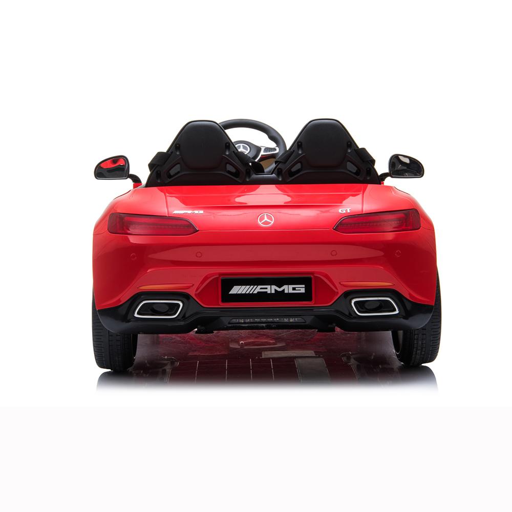 kids Ride On Toys 12 Volt Car, URHOMEPRO Electric Power Wheels Car, Ride On Cars for 3-6 Years Toddlers, Ride On Truck Car w/ Remote Control, 3 Speeds, Spring Suspension, LED Light, Red, W5704