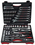 YUQIYU Professional hand tool set industrial Auto repair tools set 1/4 1/2 socket set Ring/open combination tools ratchet wrenches