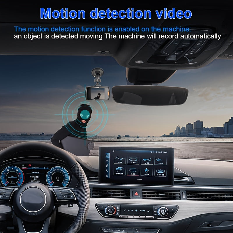 Full HD 1080P Car DVR Recorder With 140° Wide Angle View - Capture Every Moment While You Drive!