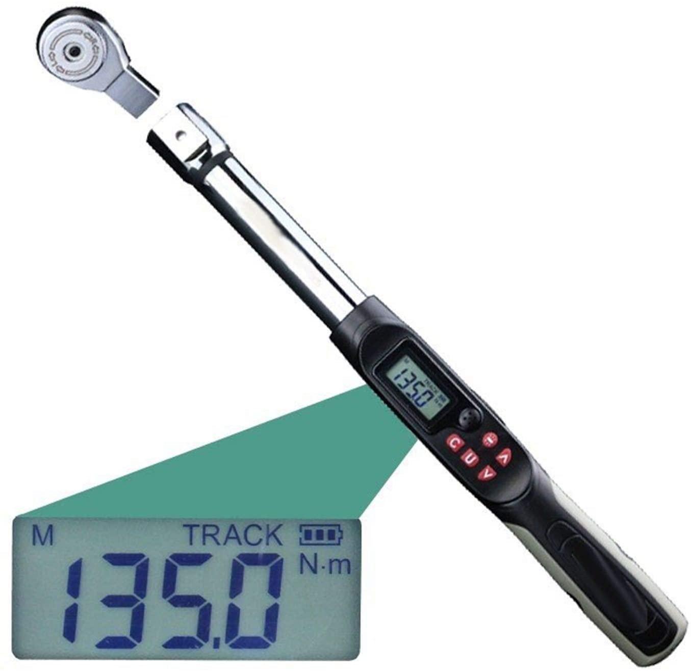 Wrench Allen Wrench Set hex Key Allen Wrench Set 2% Accuracy 1-340N.m Adjustable Professional Electronic Digital Torque Wrench for Repair and Maintenance Hand Tools (Color : 17 340N.m 14x18)