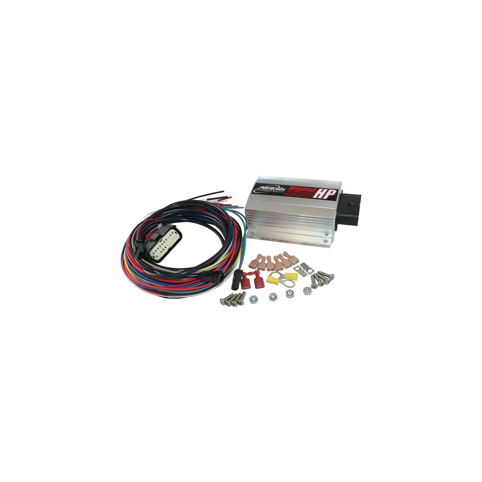 MACs Auto Parts  32-391395 Pertronix Digital HP CD Ignition Box, Silver