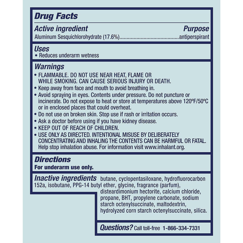 Degree Women Antiperspirant Deodorant Dry Spray Sexy Intrigue, 3.8 Ounce (Pack of 4)