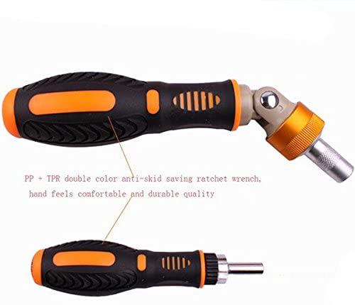 ZHENWOCAI JM-6108 79 in 1 Screwdriver Ratchet Hand-tools Suite Furniture Computer Electrical maintenance Tools New