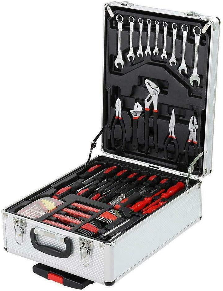 799 PCS Hand Tool Set Mechanics Kit Wrench Socket Toolbox Castors Trolley Keys Tool box Tool kit Wrench set Mechanic tool set Tools for mechanics Home improvement Hand tools Tool boxes Tool sets