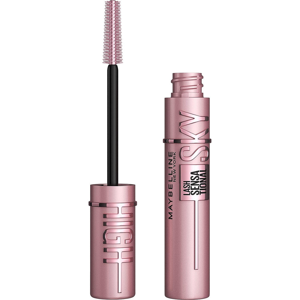 Maybelline New York Lash Sensational Sky High Washable Mascara Makeup, Volumizing, Lengthening, Defining, Curling, Multiplying, Buildable Formula, True Brown, 1 Count