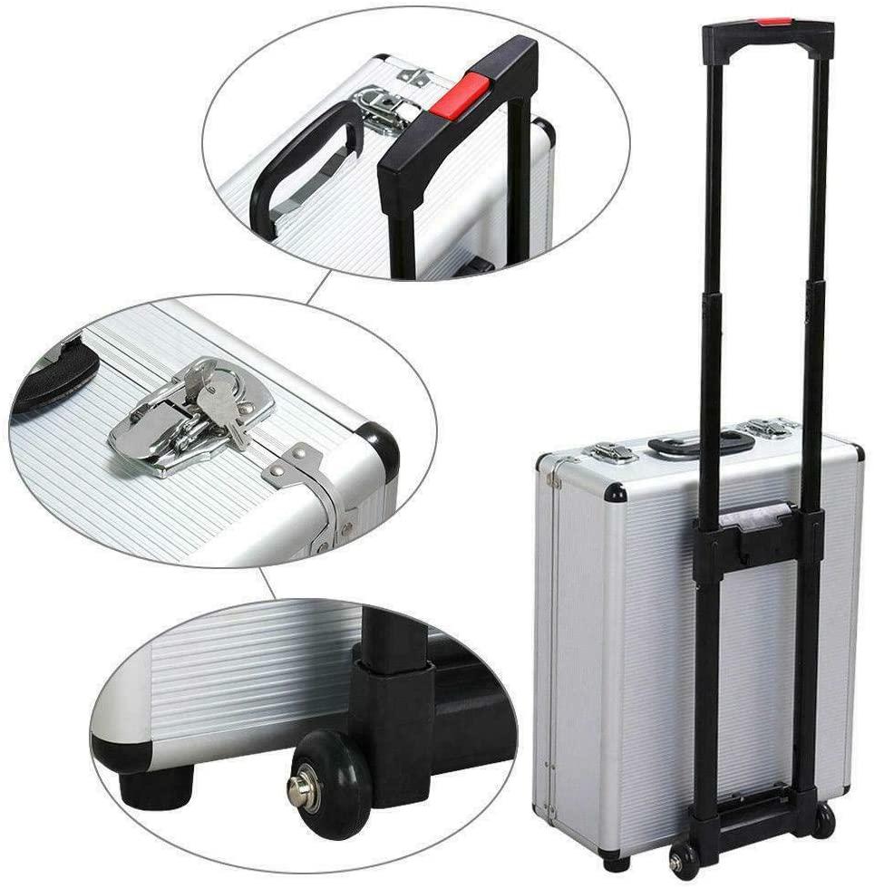 799 PCS Hand Tool Set Mechanics Kit Wrench Socket Toolbox Castors Trolley Keys